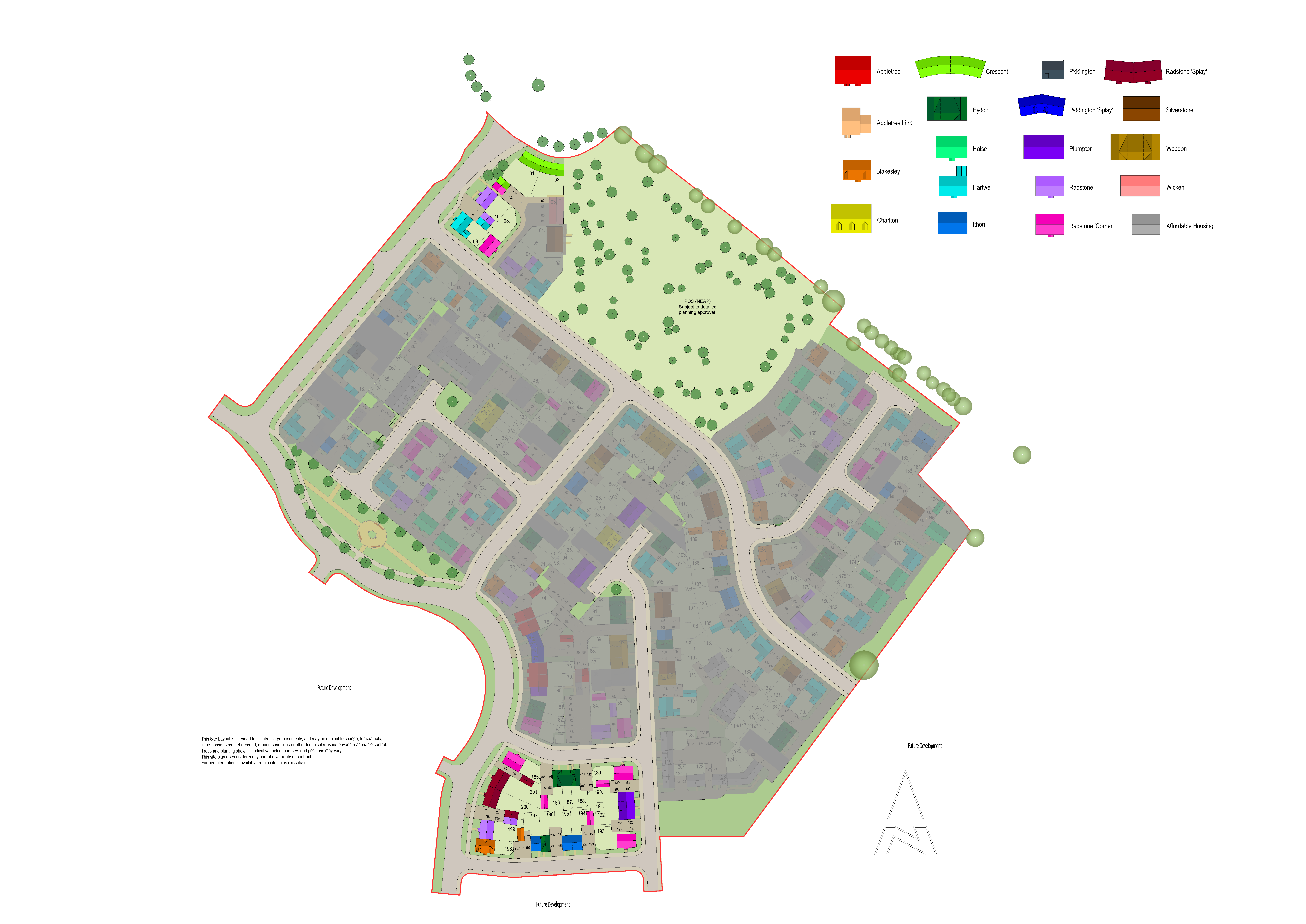 Phase 1A site plan