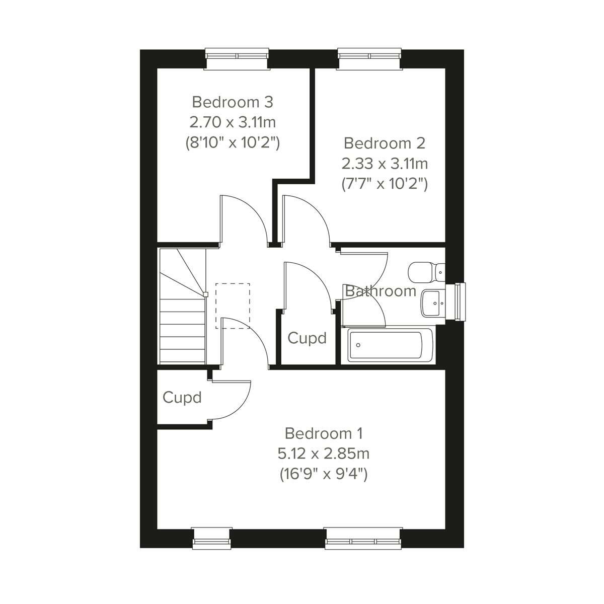 First floor  floor plan