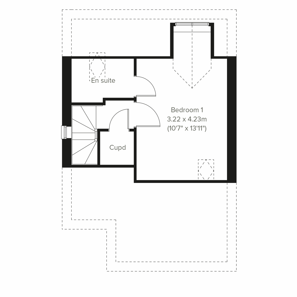 Second Floor floor plan