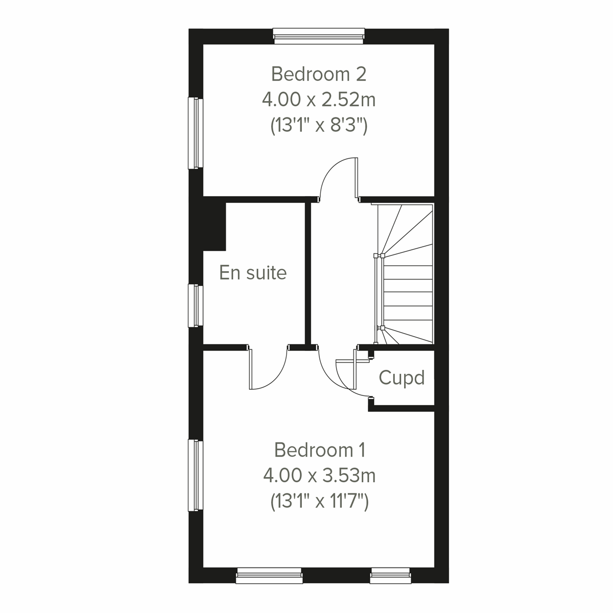 Second Floor floor plan