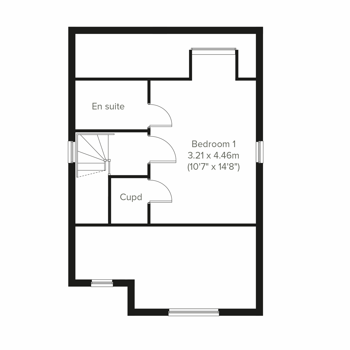 Second Floor floor plan
