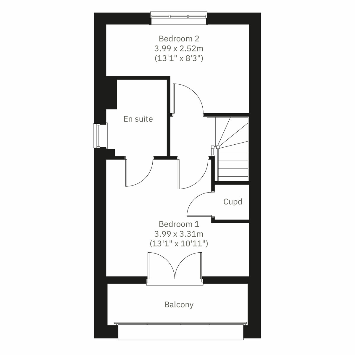 Second Floor floor plan