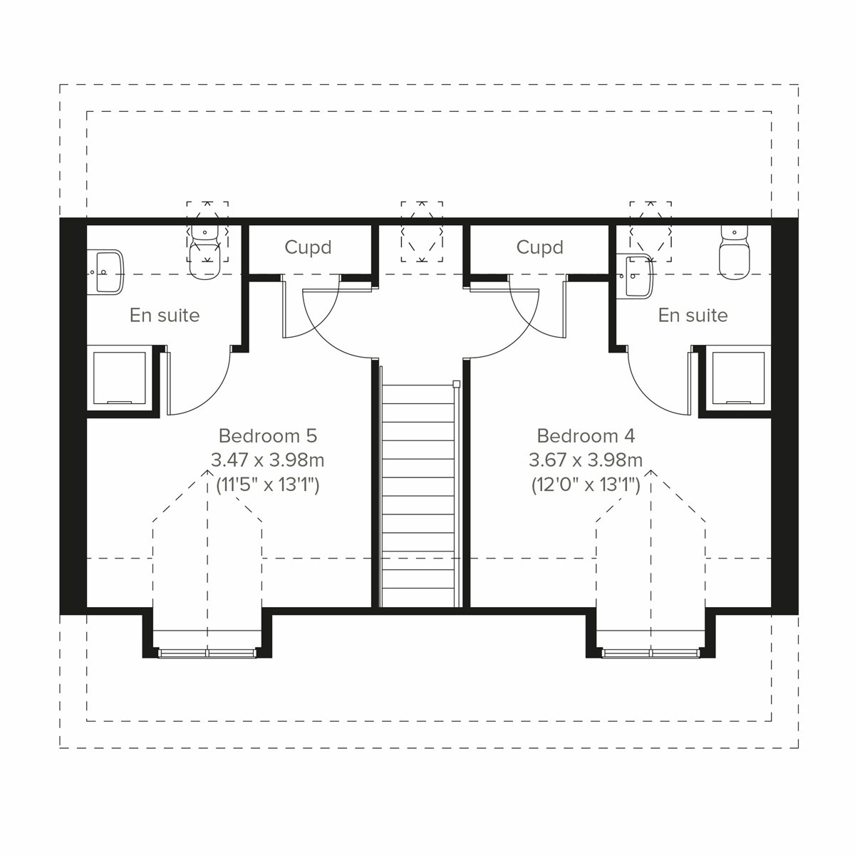 Second Floor floor plan