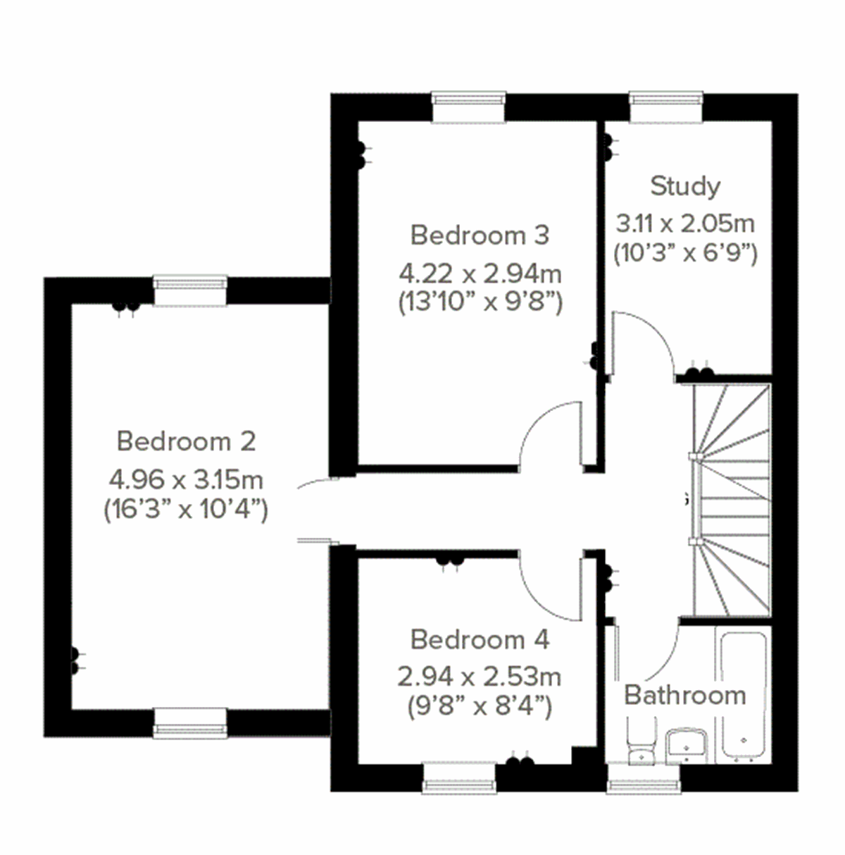 First floor floor plan