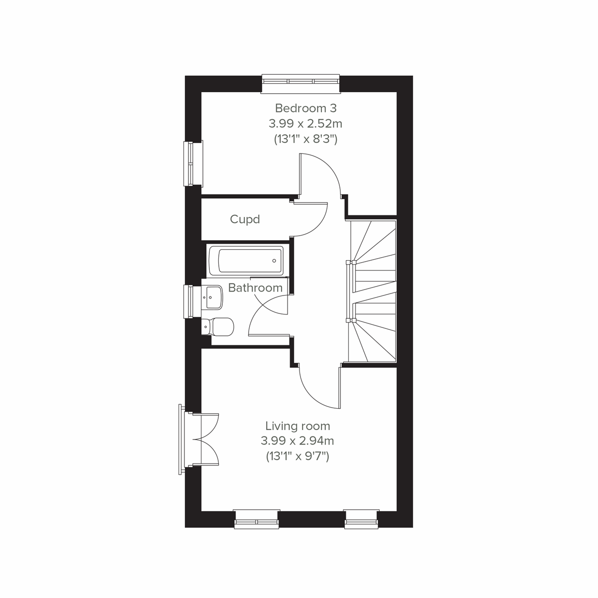 First floor floor plan
