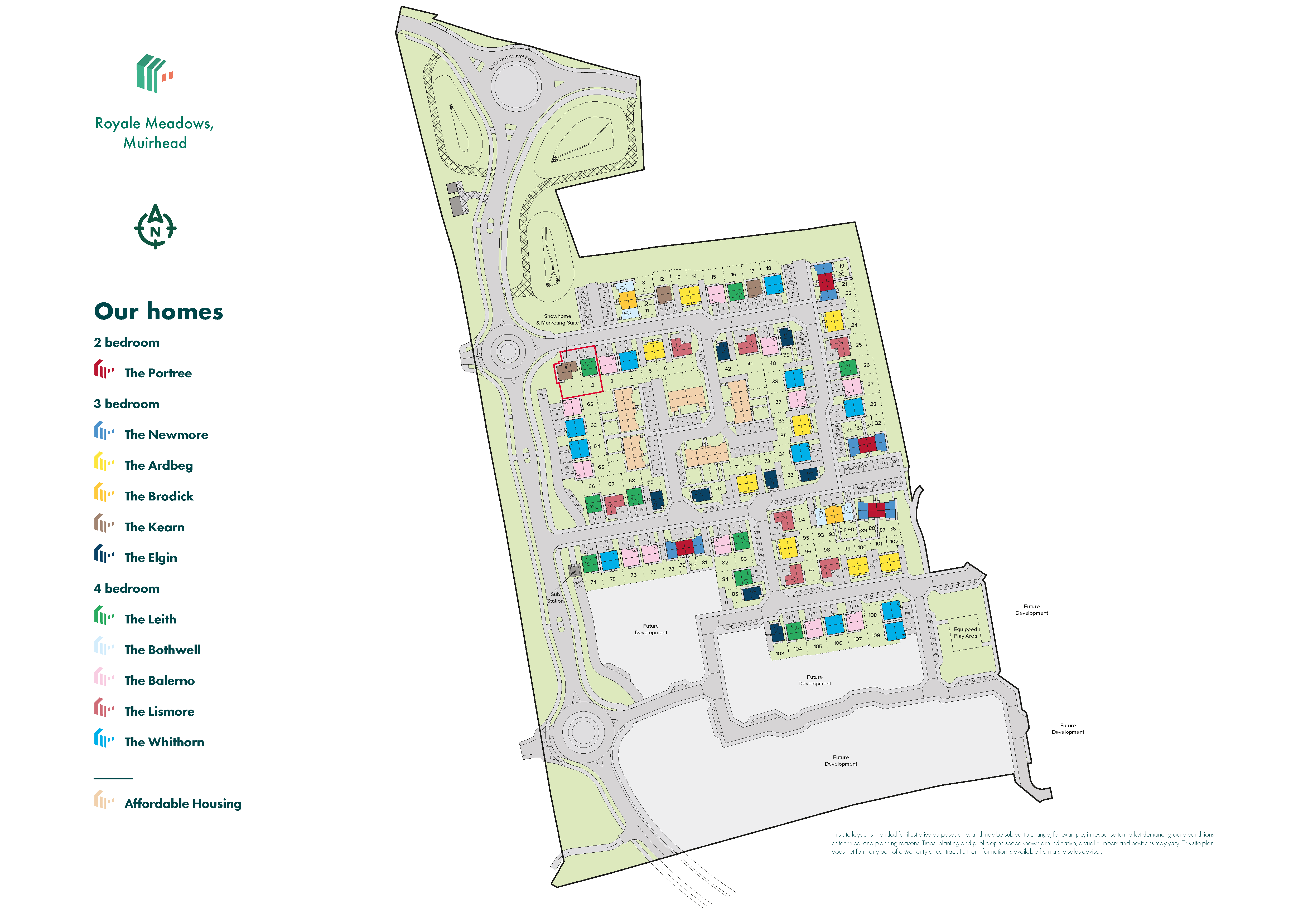 Phase 1  site plan
