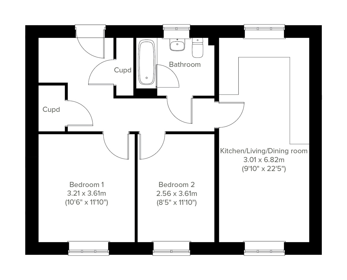 Second Floor floor plan