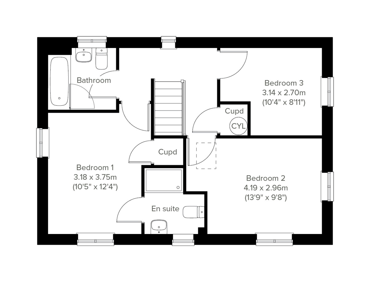 First Floor floor plan